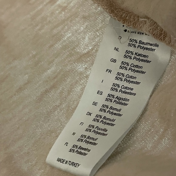 Naketano Light Pink Short Sleeve T shirt XL - Picture 5 of 14